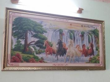 Những lưu ý khi đóng khung tranh thêu chữ thập